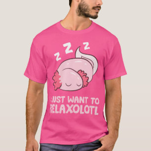 Ich Wollte gerade zu entspannt mexikanisch Salaman T-Shirt
