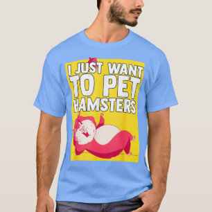 Ich Wollte gerade zu Hausmeister Hamster Lover Bes T-Shirt