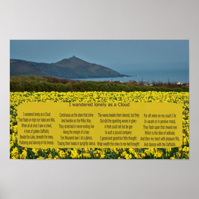 ICH WOLLTE LANGE ALS KLOUD POSTER (Vorne)