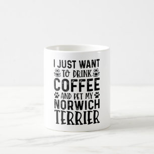 Ich Wollte, meine Norwich Terrier zu pflücken Kaffeetasse