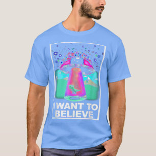 Ich Wollte, Mushroom UFO zu glauben, dass Morel me T-Shirt