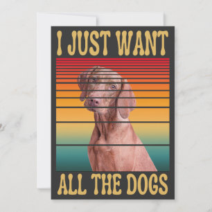ICH WOLLTE NUR ALLE HUNDE EINLADUNG