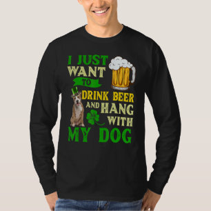 Ich Wollte nur, Bier zu trinken und mit meinem Ame T-Shirt