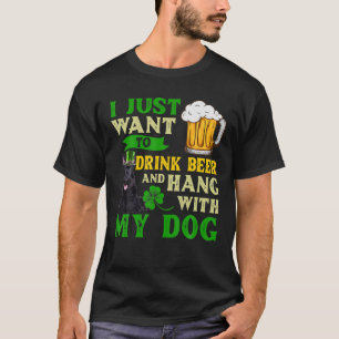 Ich Wollte nur, Bier zu trinken und mit meinen Sco T-Shirt
