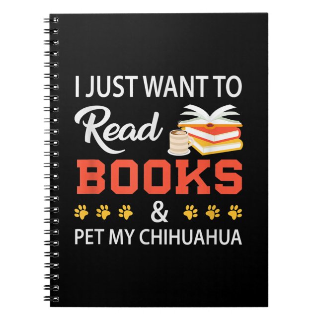 Ich Wollte nur, Bücher zu lesen und meine Chihuahu (Vorderseite)