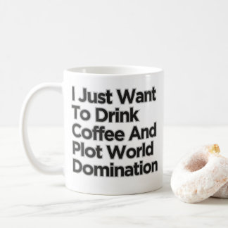 Ich Wollte nur, die Dominanz der Kaffeewelt zu tri Kaffeetasse