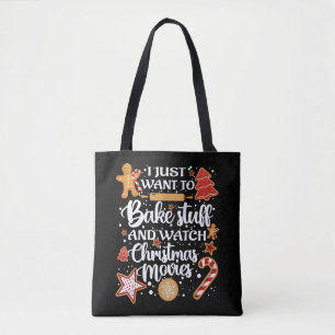 Ich Wollte nur, Dinge zu backen und mir Weihnachts Tasche