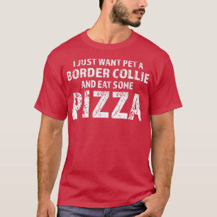 Ich Wollte nur einen kleinen Hund an der Grenze un T-Shirt