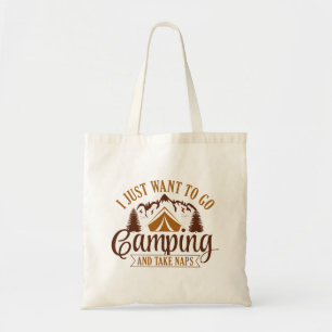Ich Wollte nur, ins Camping zu gehen und Nickerche Tragetasche