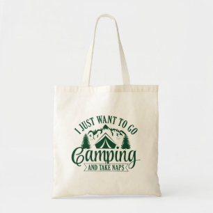 Ich Wollte nur, ins Camping zu gehen und Nickerche Tragetasche