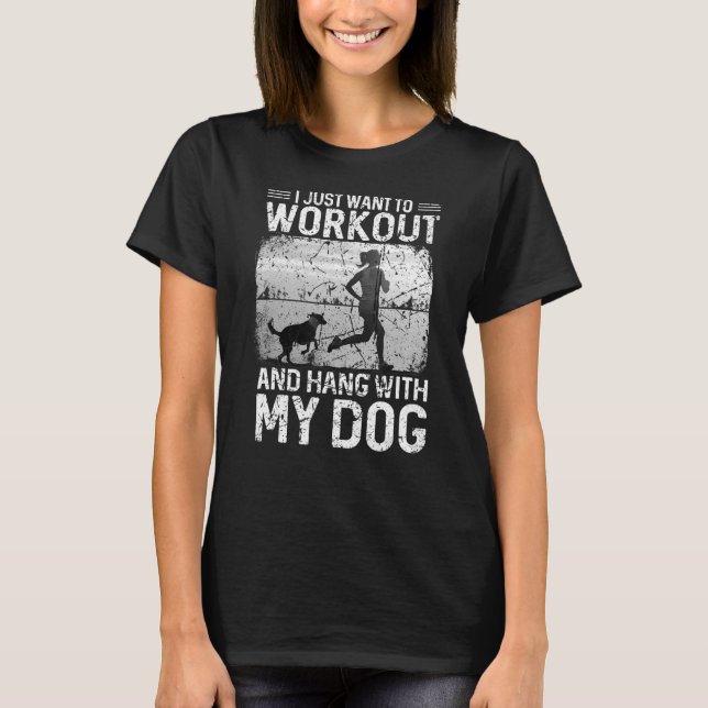 Ich Wollte nur, Laufsteg zu trainieren und mit ihm T-Shirt (Vorderseite)