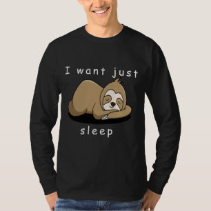 Ich Wollte nur schlafen T-Shirt