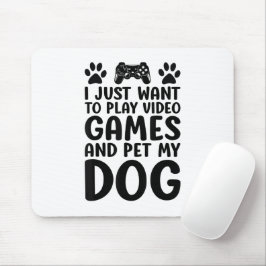 Ich Wollte nur, Videospiele zu spielen und meinen Mousepad