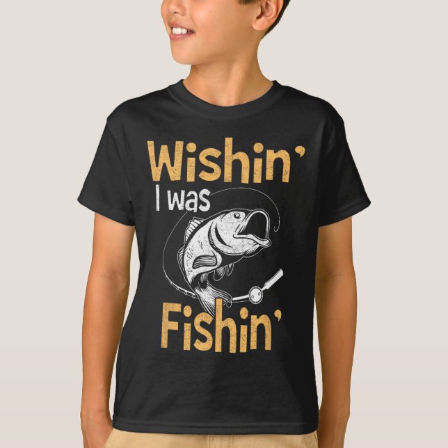 Ich wollte Shirt Funny Fisherman Geschenk machen (Vorderseite)