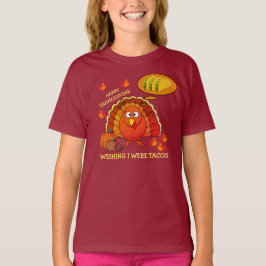 Ich wollte Tacos Türkei ERNTEDANK Unisex T- T-Shirt