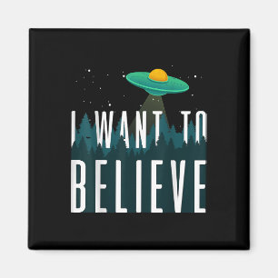 Ich Wollte zu glauben Außerirdischen Bereich 51 Magnet