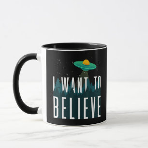 Ich Wollte zu glauben Außerirdischen Bereich 51 Tasse