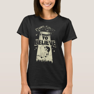 Ich Wollte zu glauben, dass die lustige Katze entf T-Shirt