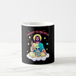 Ich Wollte zu glauben Kaffeetasse