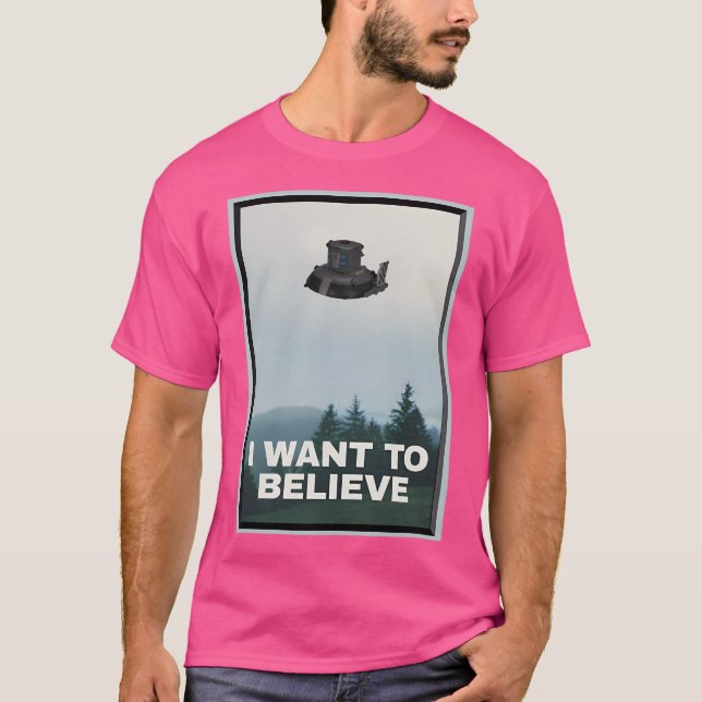 Ich Wollte zu glauben T-Shirt (Vorderseite)