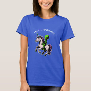 Ich Wollte zu glauben T-Shirt