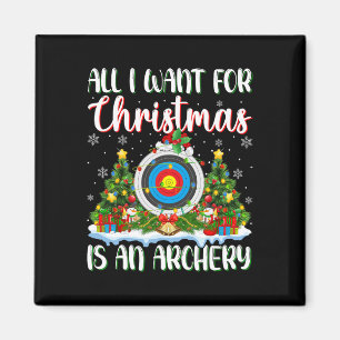 Ich Wollte zu Weihnachten ist ein Bogenschießen We Magnet