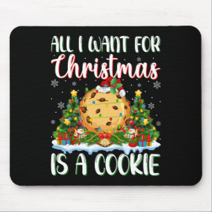 Ich Wollte zu Weihnachten ist ein kekses Weihnacht Mousepad