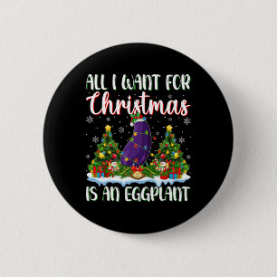 Ich Wollte zu Weihnachten ist ein Weihnachtsbaum-E Button