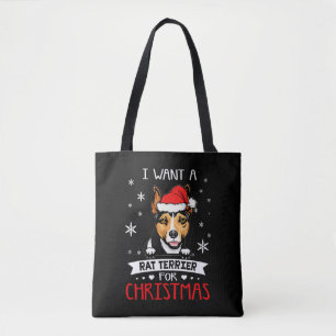 Ich Wollte zu Weihnachten ist eine Rattenterrasse- Tasche