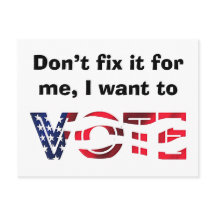 Ich Wollte zur Abstimmung