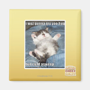 Ich wuchs gunna giv yoo hug magnet