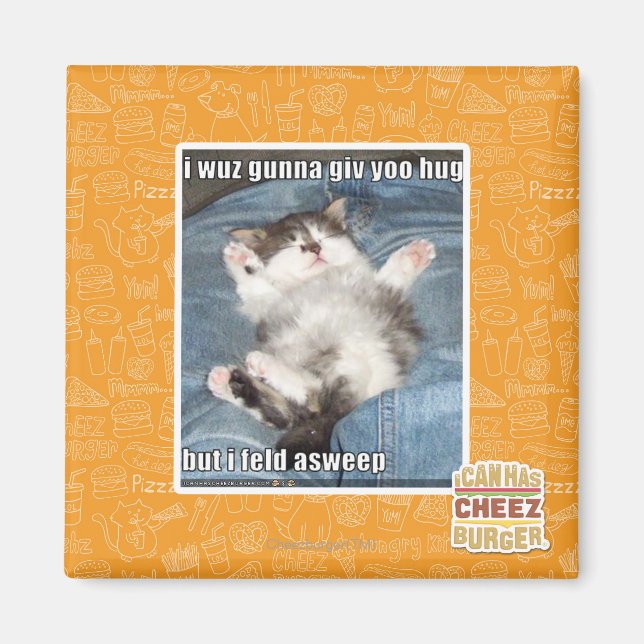 Ich wuchs gunna giv yoo hug magnet (Vorne)