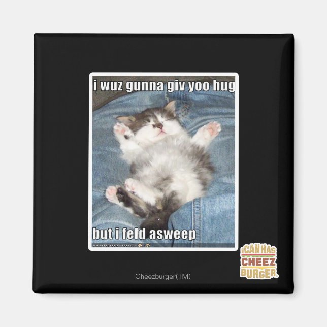 Ich wuchs gunna giv yoo hug magnet (Vorne)