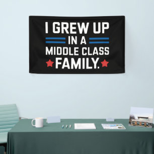 Ich Wuchs In Einer Familie Der Mittelschicht Auf K Banner