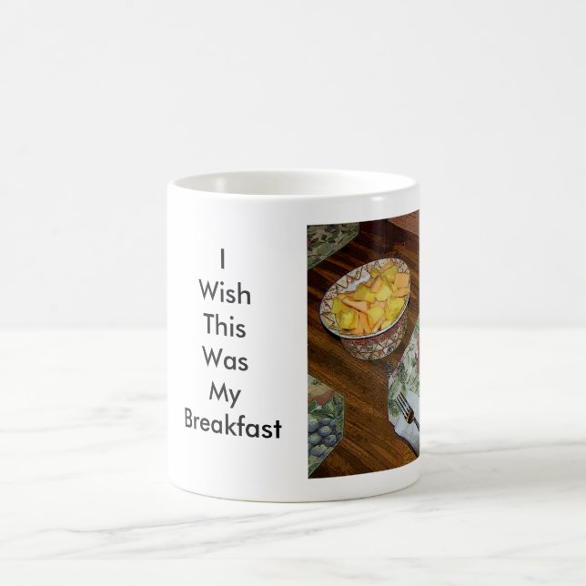 Ich wünsche, dass dieses mein Frühstück war Kaffeetasse (Mittel)