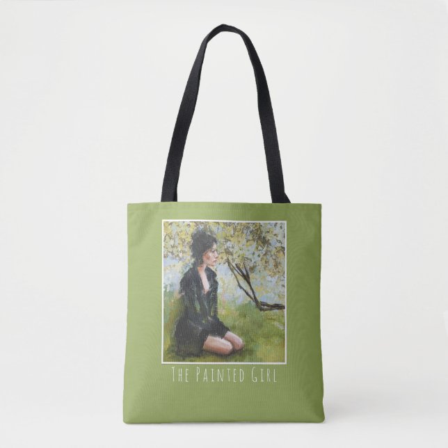 "Ich wünsche, dass es" Herbstlaub-Taschentasche Tasche (Vorderseite)
