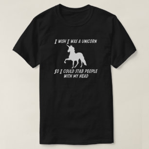 ICH WÜNSCHE, DASS ICH EIN EINHORN WAR, ALSO ICH T-Shirt