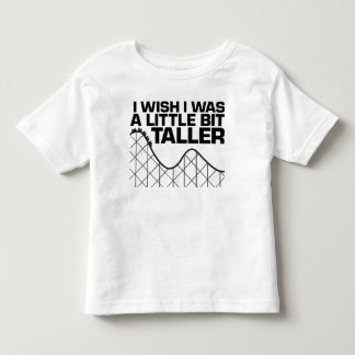 Ich wünsche, dass ich ein wenig größer war kleinkind t-shirt