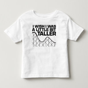 Ich wünsche, dass ich ein wenig größer war kleinkind t-shirt