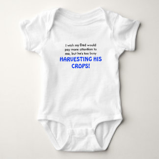Ich wünsche, dass mein Vater mehr Aufmerksamkeit Baby Strampler