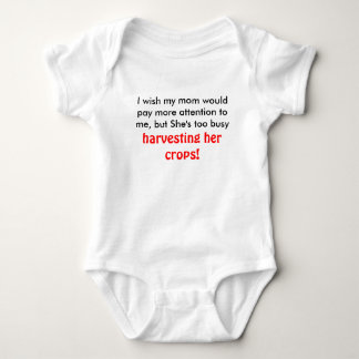 Ich wünsche, dass meine Mamma mehr Aufmerksamkeit Baby Strampler