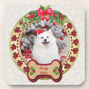 Ich wünsche dir ein frohes Weihnachten Personalisi Getränkeuntersetzer