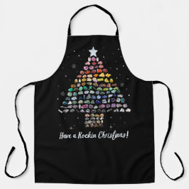 Ich wünsche dir ein Rockin Weihnachten! Kristallwe Schürze