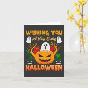 Ich wünsche dir ein sehr Beängstigendes Halloween Karte
