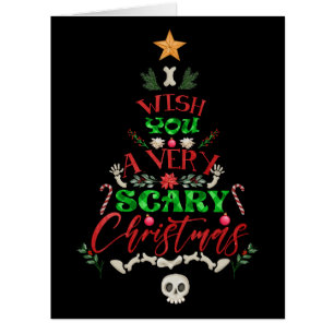Ich wünsche dir ein sehr beängstigendes Weihnachts