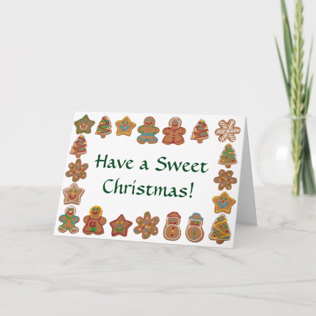 Ich wünsche dir ein süßes Weihnachten (Vorderseite)
