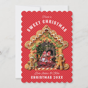 Ich wünsche dir ein süßes Weihnachten Lebkucheng