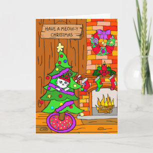 Ich wünsche dir ein unterhaltsames Weihnachten Karte