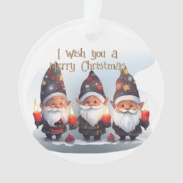 Ich wünsche dir frohe Weihnachten Ornament