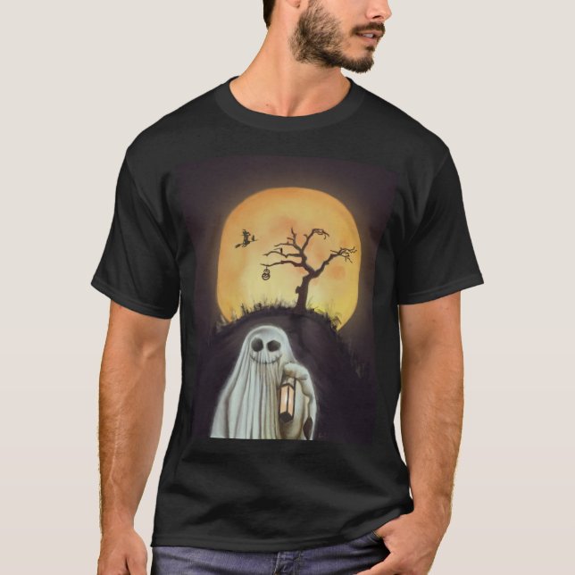 Ich wünsche Halloween! T-Shirt (Vorderseite)